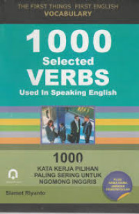 Image of 1000 Selected Verbs Used in Speaking English